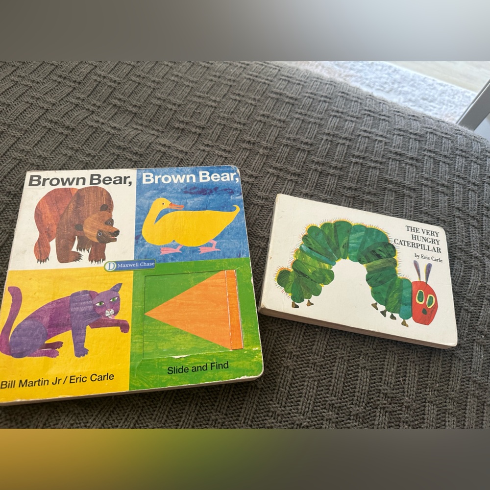 Brown Bear and Caterpillar Board Book Set